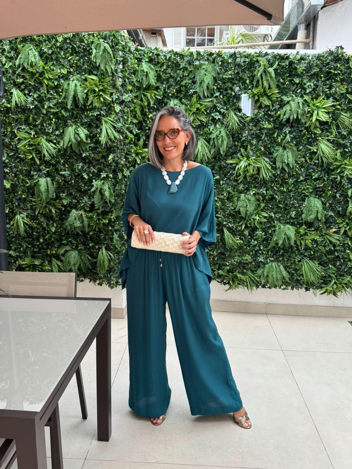 Conjunto Kimono Viscose Carmelia