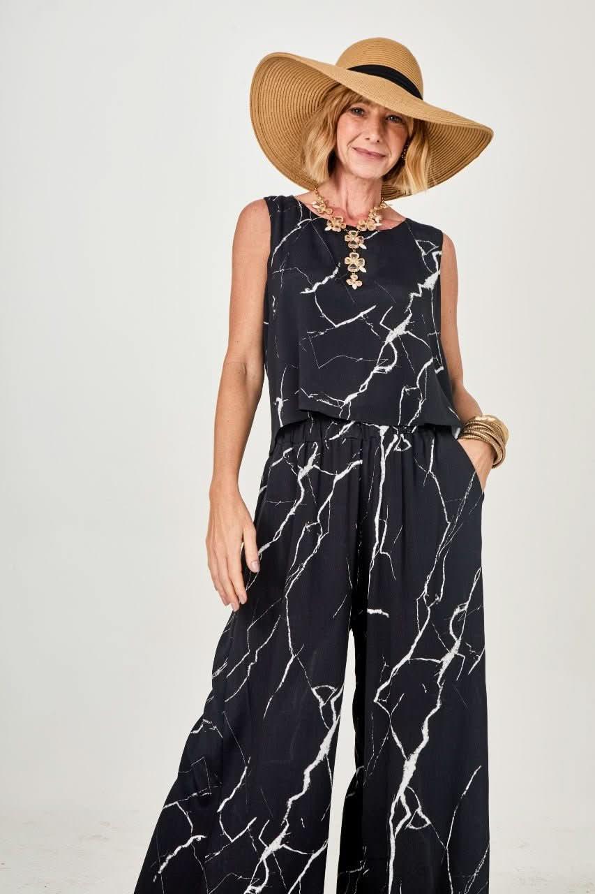 Conjunto Carrara Nero P&B Carmelia