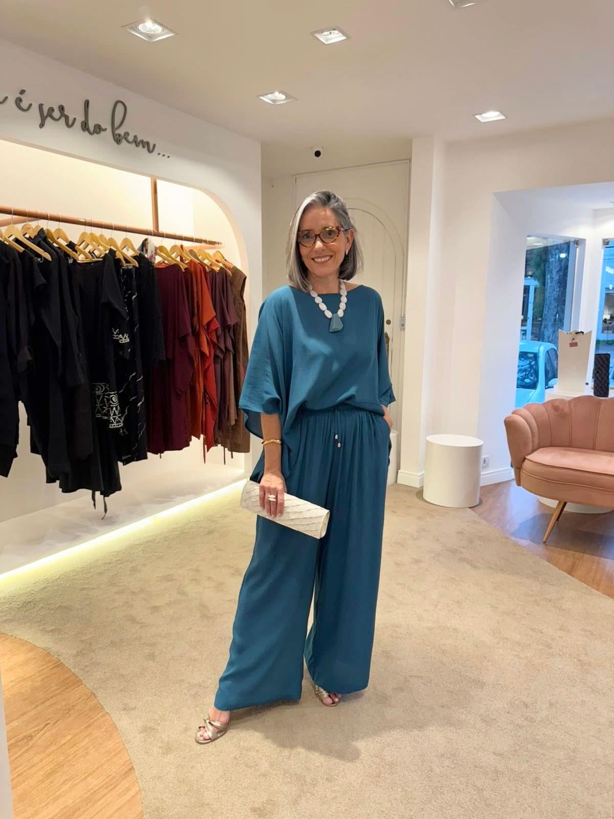 Conjunto Kimono Viscose Carmelia