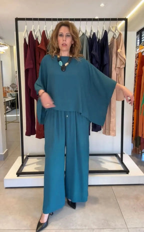 Conjunto Kimono Viscose Carmelia