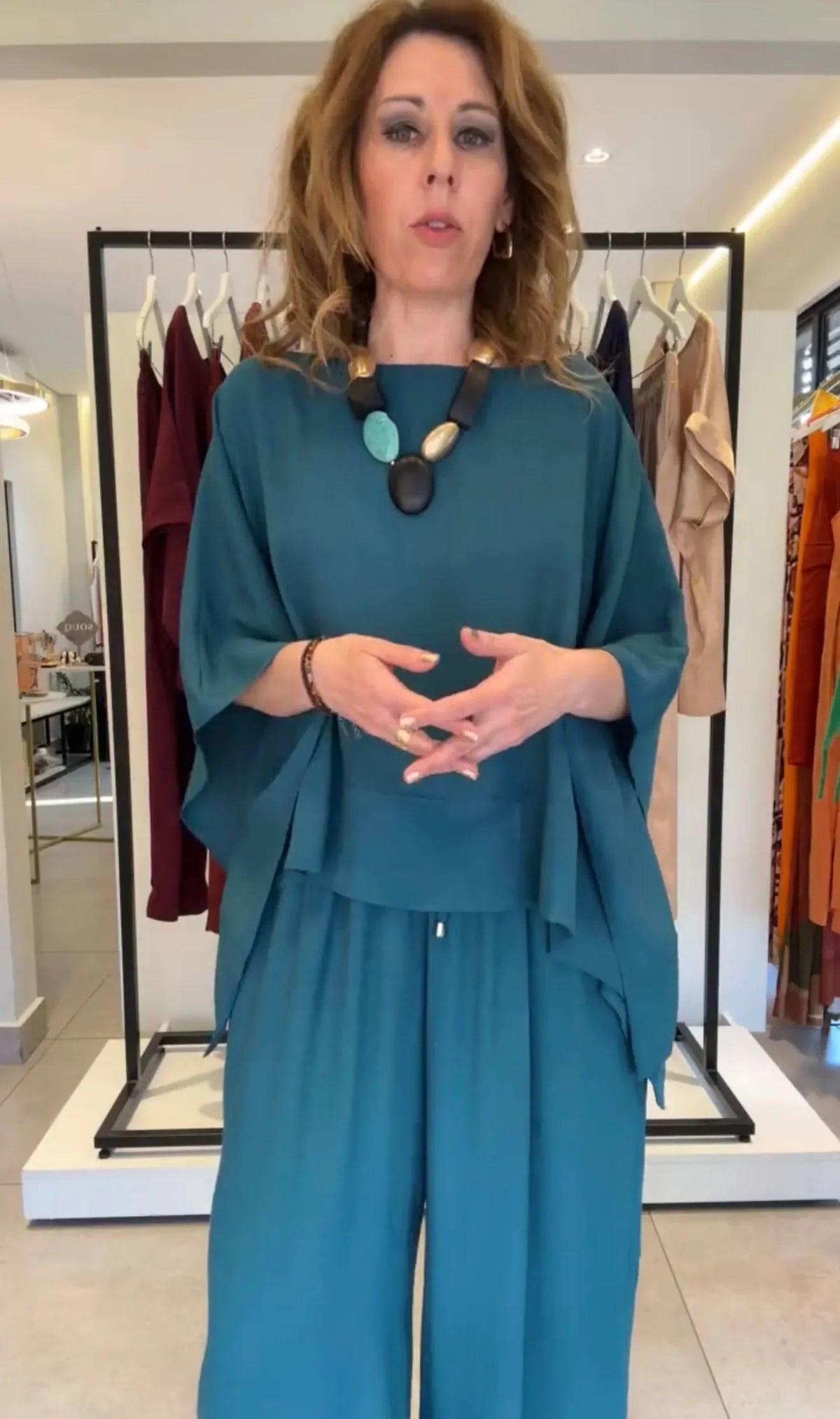 Conjunto Kimono Viscose Carmelia