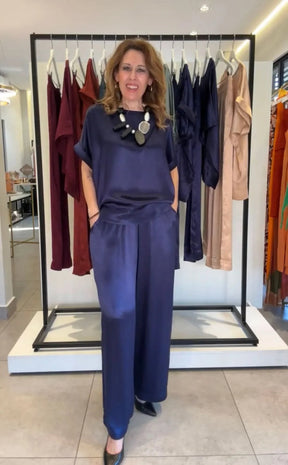 Conjunto Viscose Acetinado Carmelia