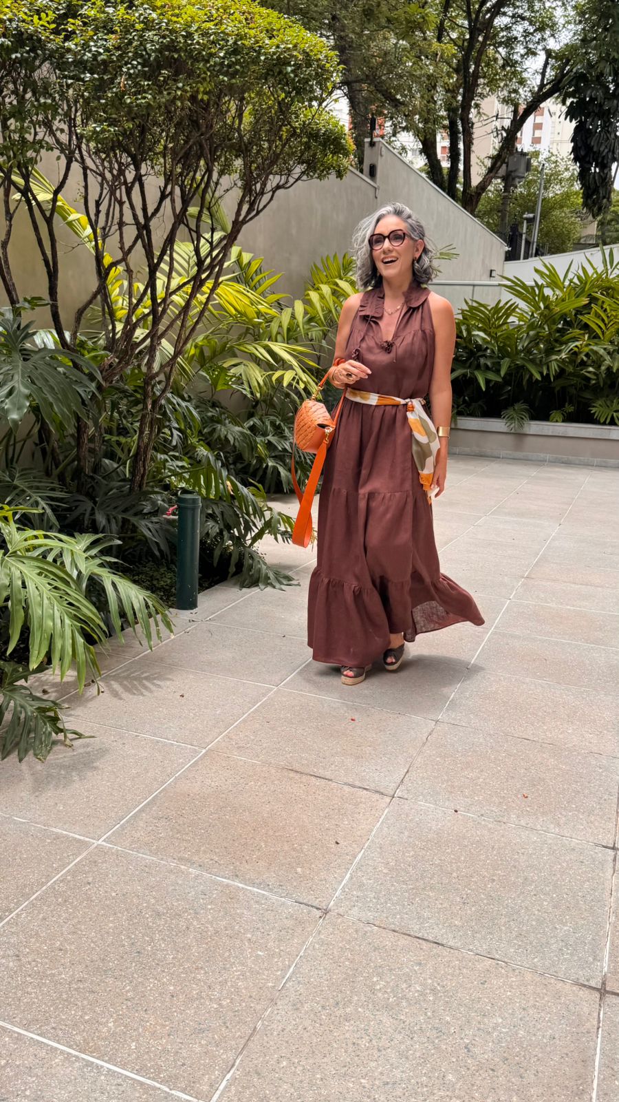 Vestido Santa Fé em Linho Carmelia