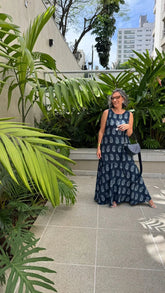 Vestido Hamptons em Viscose Carmelia