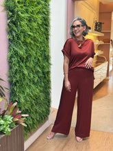 Conjunto Viscose Acetinado Carmelia