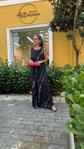 Conjunto Carrara Nero P&B Carmelia